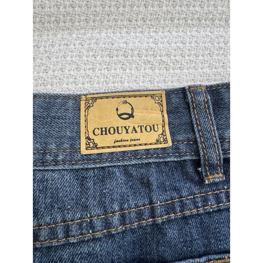 Chouyatou Denim Mini Skirt Size Small - Picture 4 of 4
